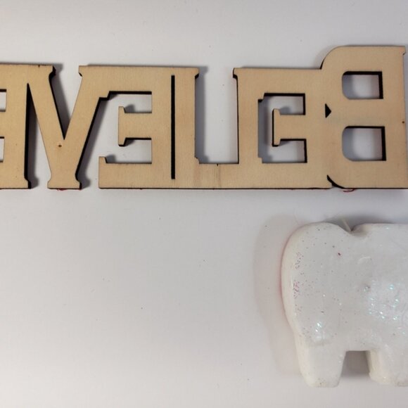 Red Believe And 50 Candle Believe It - Picture 3 of 6